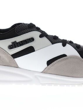 Ellesse Potenza Sued AM Mens Black Low Top Sneaker Cross Training Shoes 11